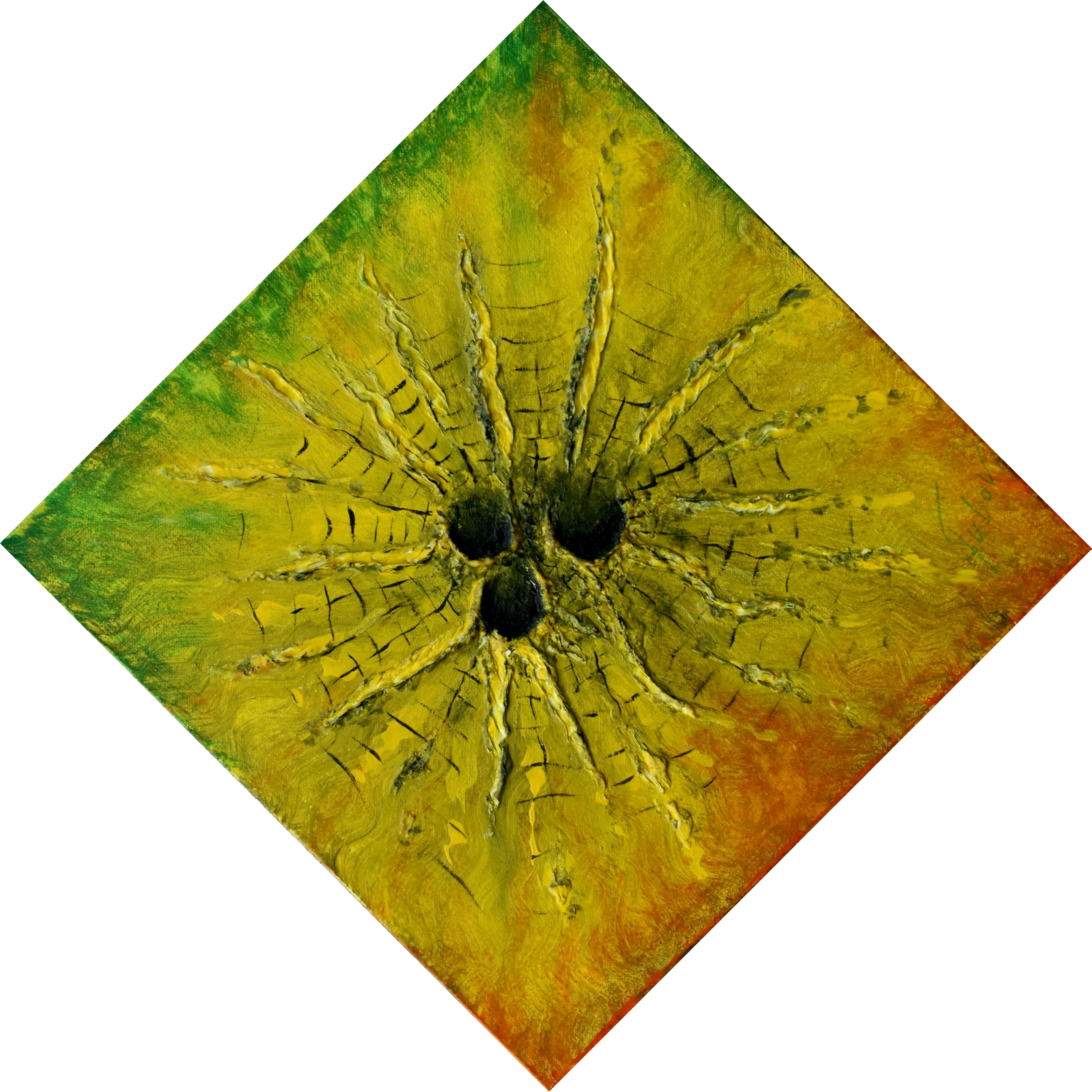 Schilderij: Zonnevlechtchakra